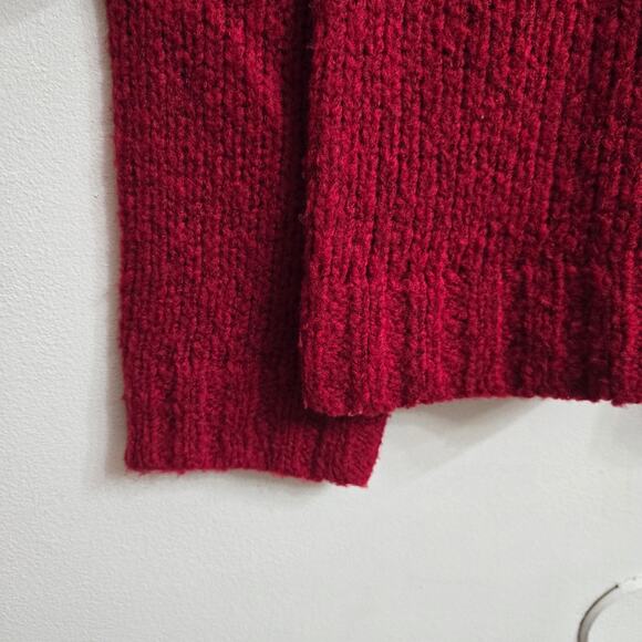 Ann Taylor Womens Vintage Christmas Embroidered Snowflake Turtleneck Sweater L - Picture 3 of 9